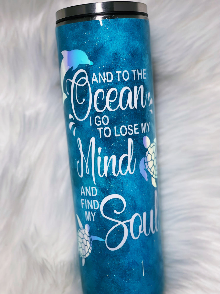 Mermaid Song For You Ocean Gift For Lover Day Travel Tumbler - Teeruto