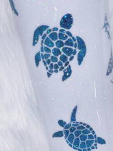 Load image into Gallery viewer, Sea Turtles and Dolphin Custom Glitter Stainless Steel Tumbler Cup