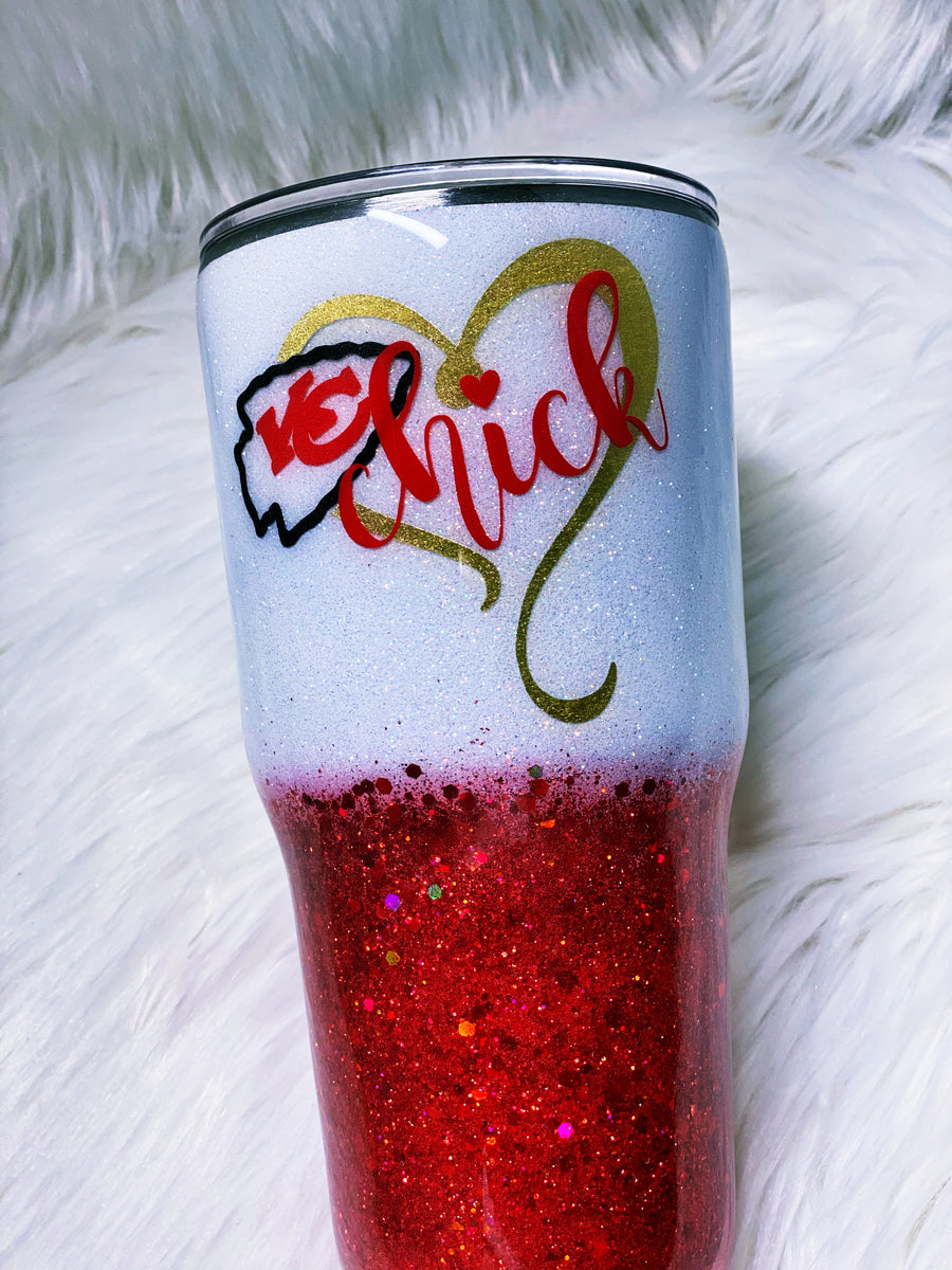 Ombre Glittery Iced Tea Tumblers DIY  Club Chica Circle - where crafty is  contagious