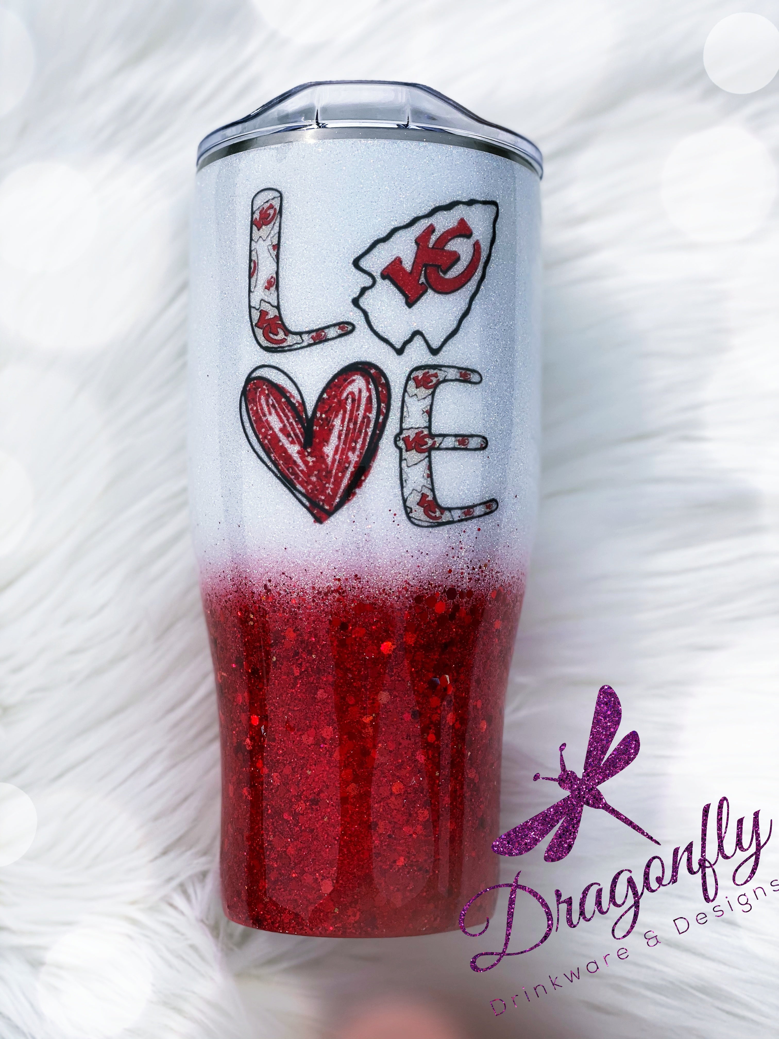 Kansas City Chiefs Tumbler Sublimation Transfer – Glitter N Glitz Designs