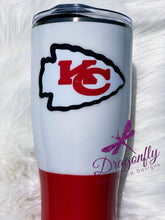 Load image into Gallery viewer, #1 DAD Super Bowl Kansas City Chiefs Custom Stainless Steel Tumbler