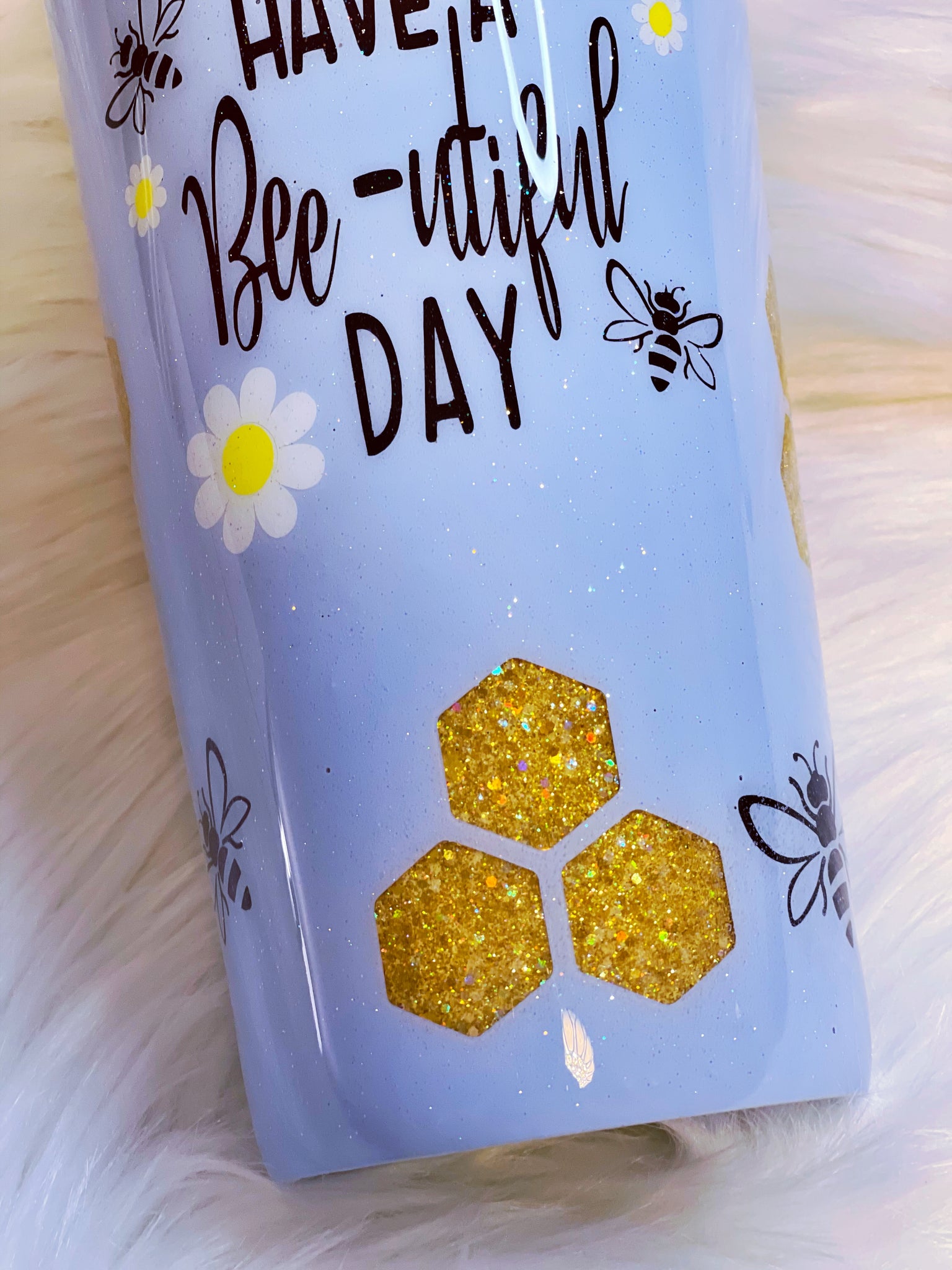 Bee gnome tumbler sublimation – PeachyCoDesigns